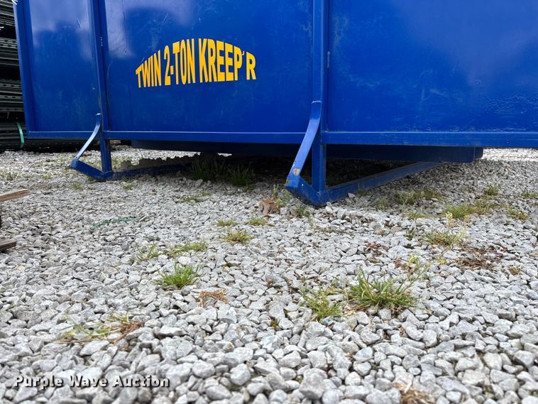 image for item EO4192 Twin 2-Ton Kreep'r livestock feeder
