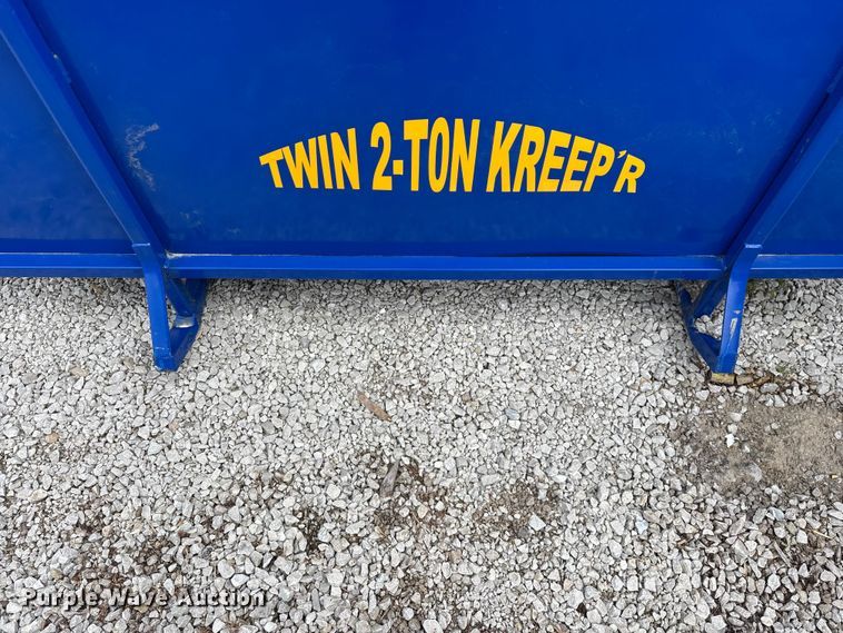 image for item EO4192 Twin 2-Ton Kreep'r livestock feeder