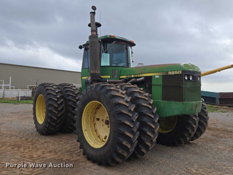 image for item ER1088 1984 John Deere 8650 4WD tractor