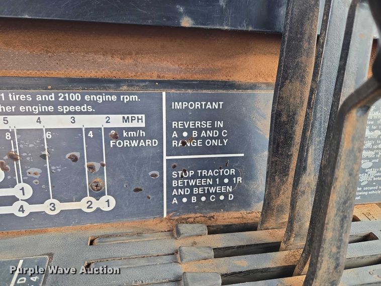 image for item ER1088 1984 John Deere 8650 4WD tractor