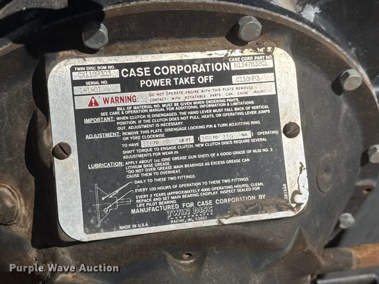 image for item ET1890 Case 4391 irrigation power unit