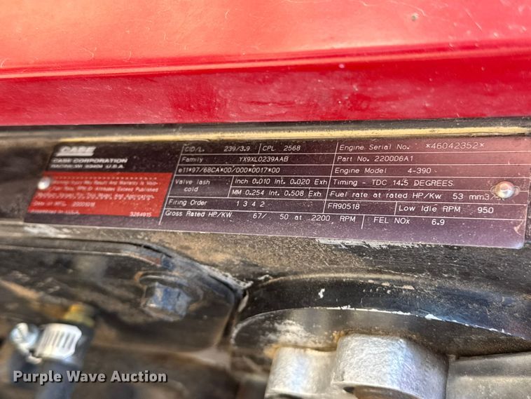 image for item ET1890 Case 4391 irrigation power unit