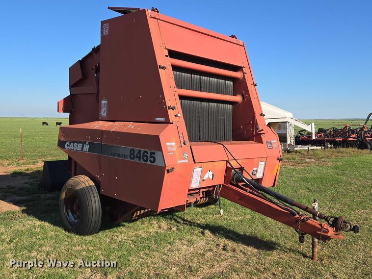 image for item ET5171 Case 8465A round baler