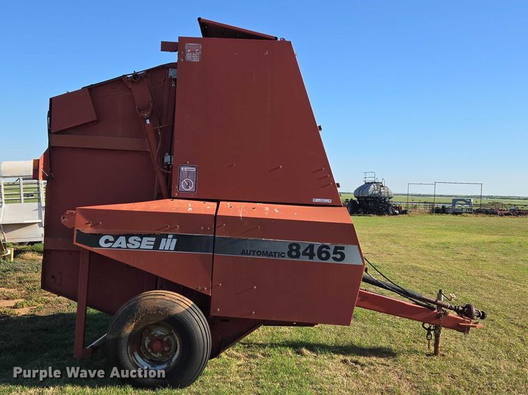 image for item ET5171 Case 8465A round baler
