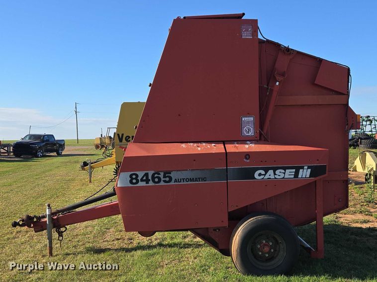 image for item ET5171 Case 8465A round baler