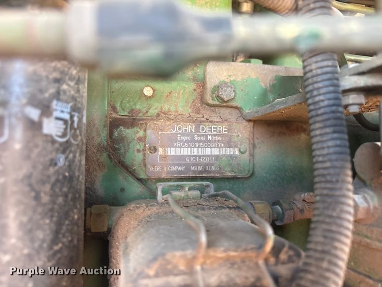 image for item EV2904 1992 John Deere 6710 forage harvester