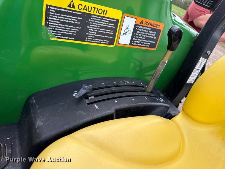 image for item EV7698 2013 John Deere 4720 MFWD tractor