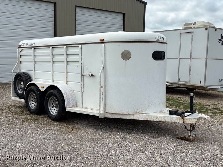 image for item EW1501 2005 Contract Manufacturer livestock trailer
