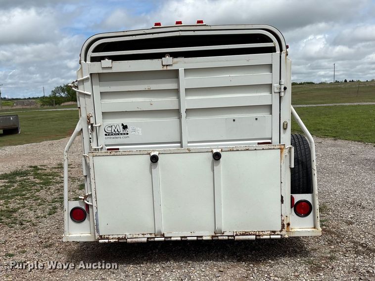 image for item EW1501 2005 Contract Manufacturer livestock trailer