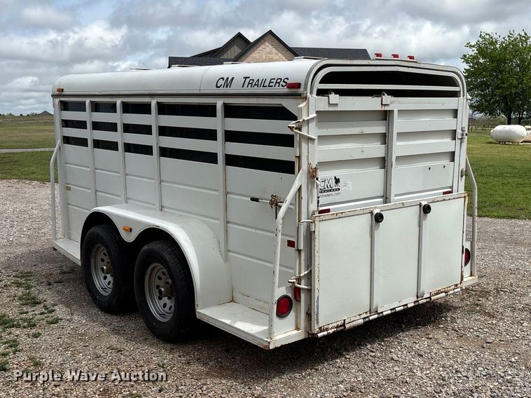 image for item EW1501 2005 Contract Manufacturer livestock trailer