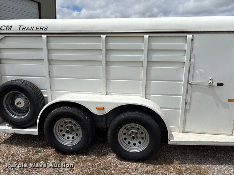 image for item EW1501 2005 Contract Manufacturer livestock trailer