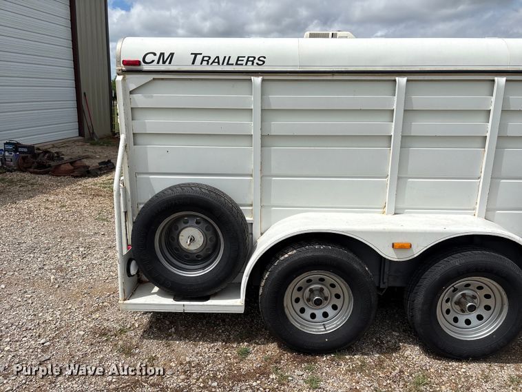 image for item EW1501 2005 Contract Manufacturer livestock trailer
