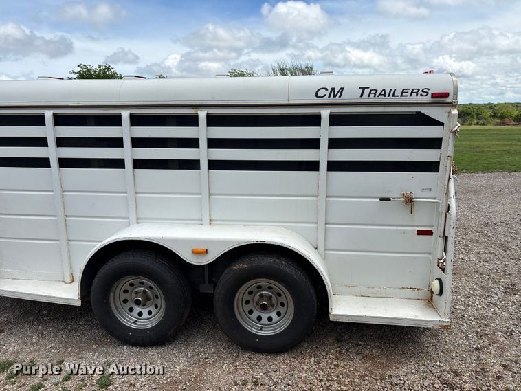 image for item EW1501 2005 Contract Manufacturer livestock trailer