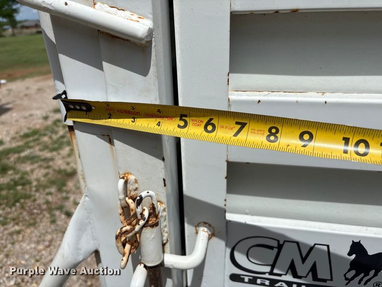 image for item EW1501 2005 Contract Manufacturer livestock trailer