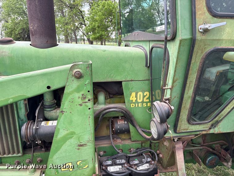 image for item EW1537 1968 John Deere 4020 tractor