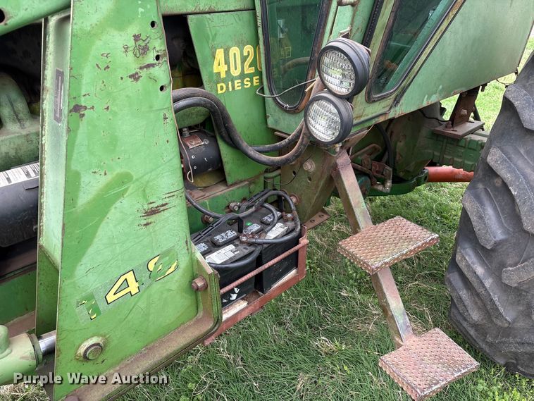 image for item EW1537 1968 John Deere 4020 tractor