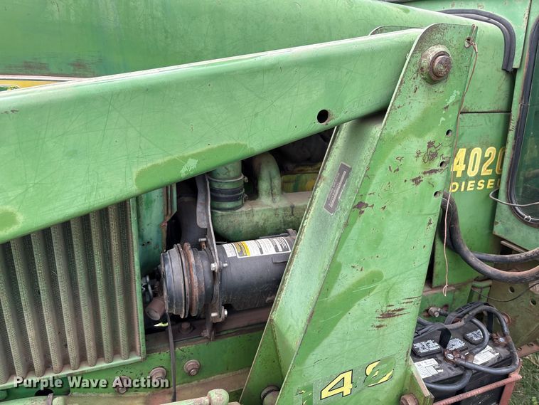 image for item EW1537 1968 John Deere 4020 tractor