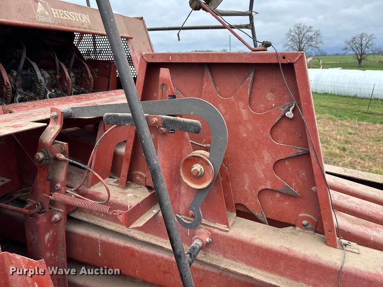 image for item FB3346 1996 Hesston 4755 large square baler