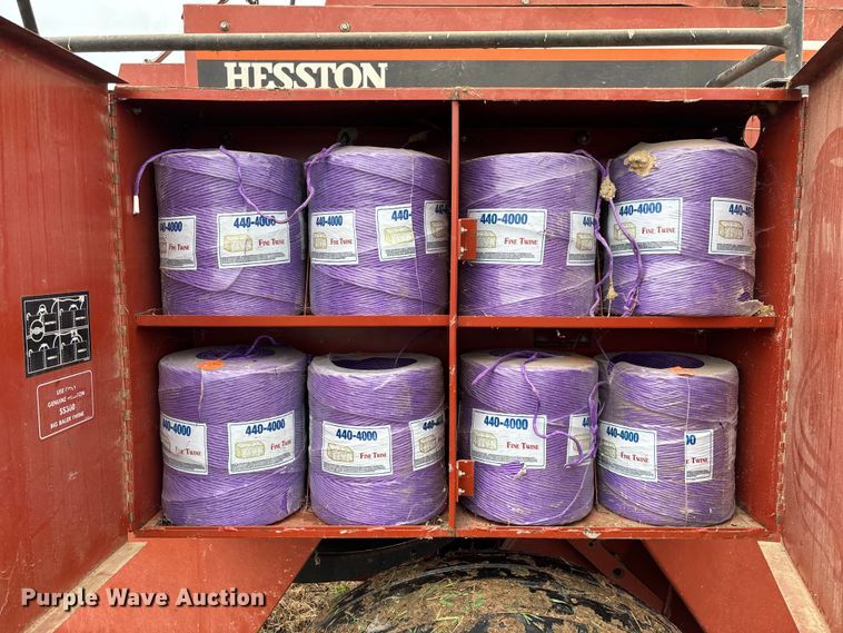 image for item FB3346 1996 Hesston 4755 large square baler