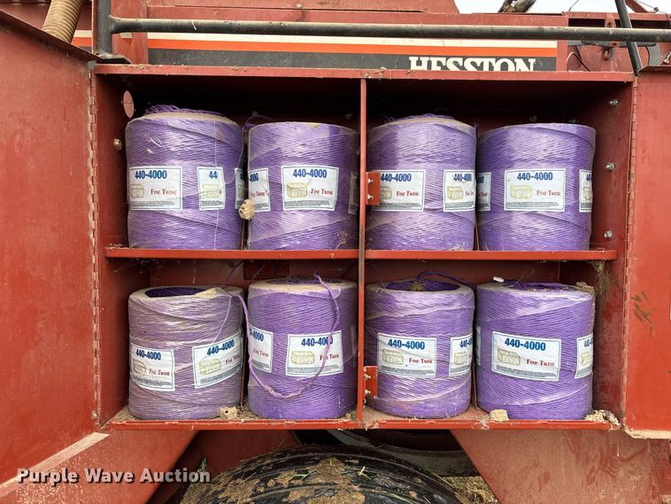 image for item FB3346 1996 Hesston 4755 large square baler