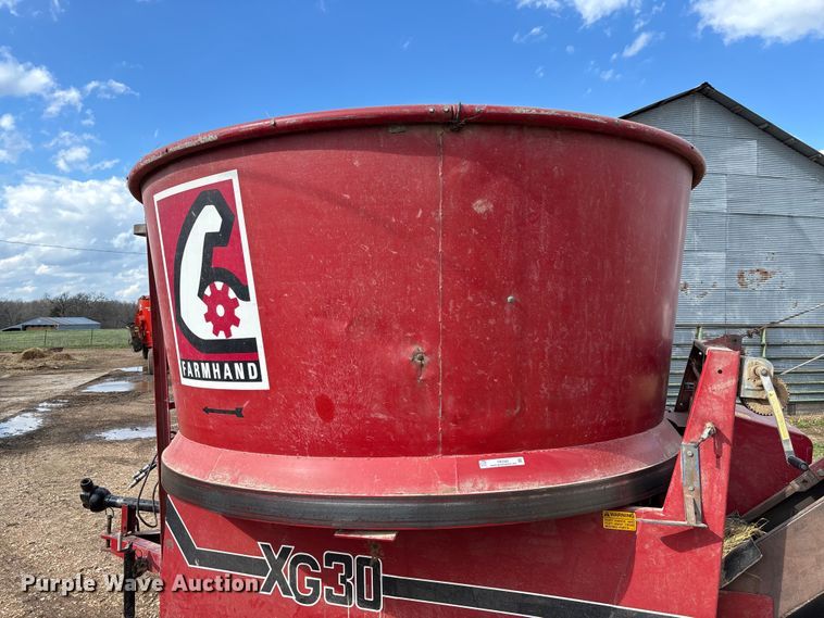 image for item FB3360 Farmhand XG30 tub grinder