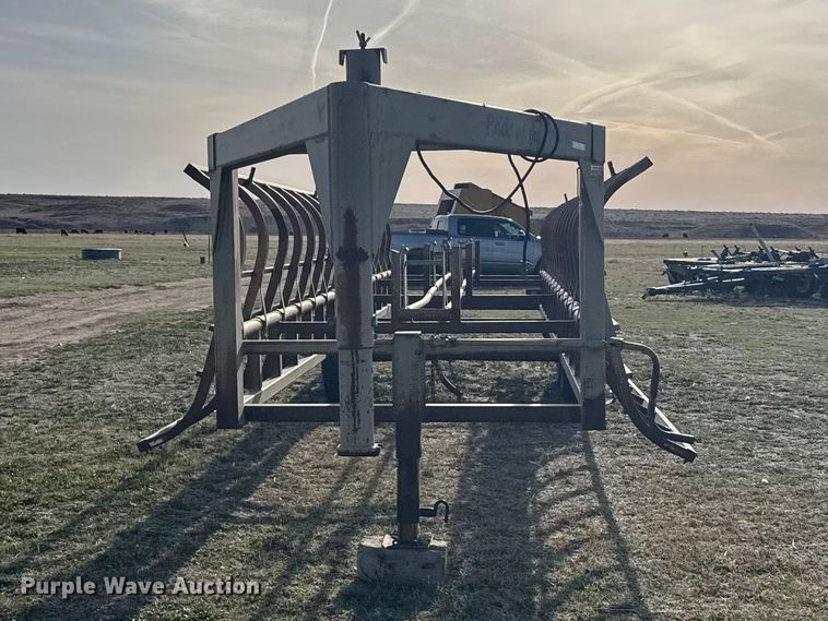 image for item FB7127 Pride of the prairie hay bale trailer