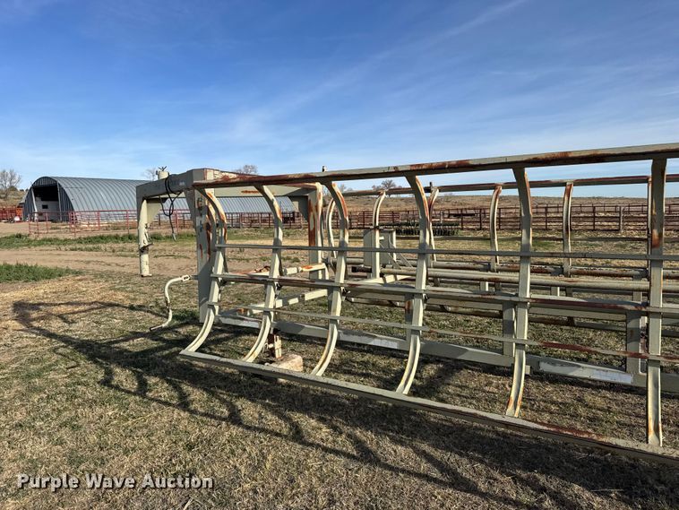 image for item FB7127 Pride of the prairie hay bale trailer