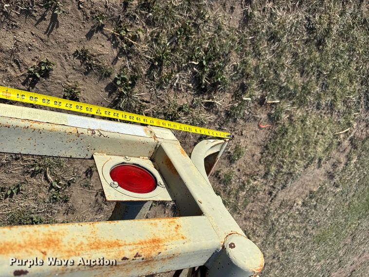 image for item FB7127 Pride of the prairie hay bale trailer