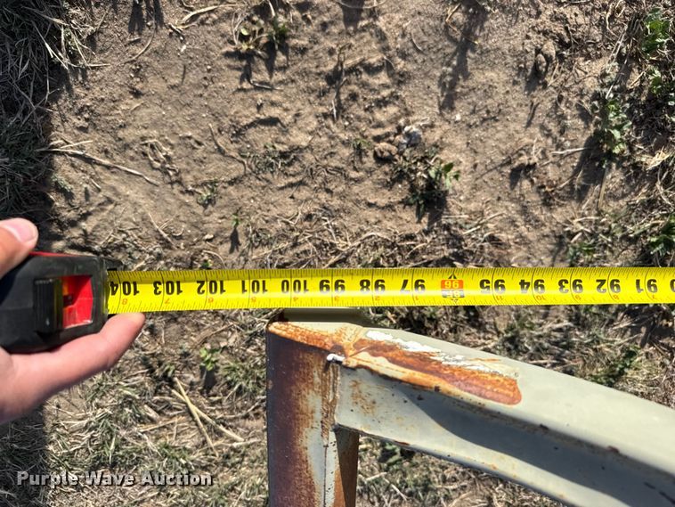 image for item FB7127 Pride of the prairie hay bale trailer