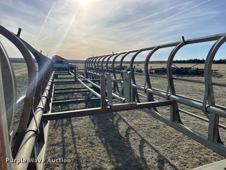 image for item FB7127 Pride of the prairie hay bale trailer