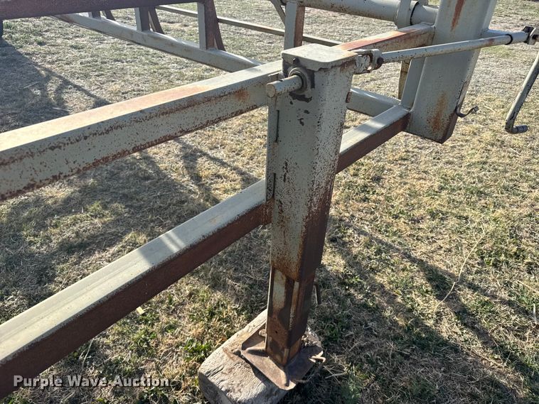 image for item FB7127 Pride of the prairie hay bale trailer