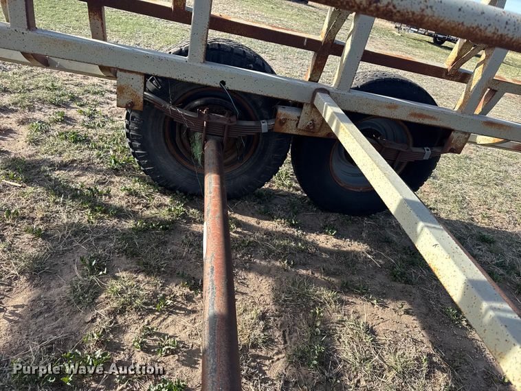 image for item FB7127 Pride of the prairie hay bale trailer