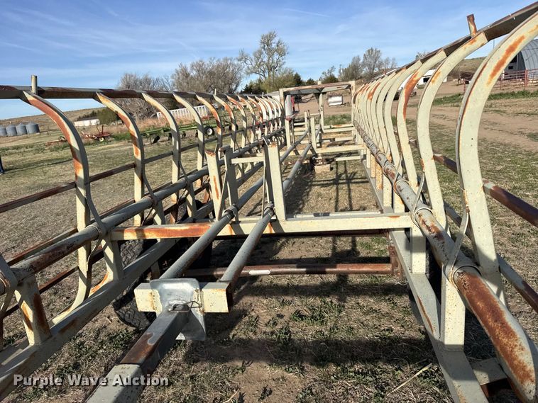 image for item FB7127 Pride of the prairie hay bale trailer