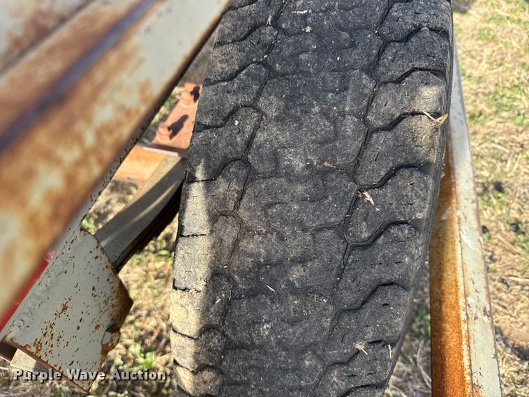 image for item FB7127 Pride of the prairie hay bale trailer