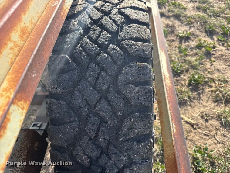 image for item FB7127 Pride of the prairie hay bale trailer