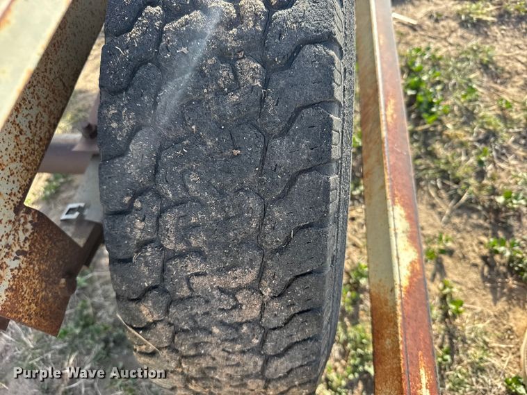 image for item FB7127 Pride of the prairie hay bale trailer