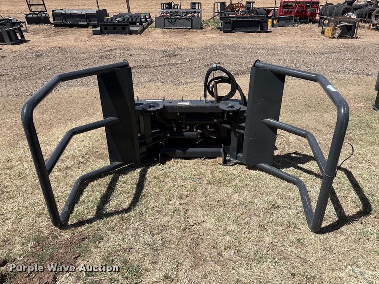 image for item FC2185 2025 Wolverine BSH-12-75D skid steer bale grabber