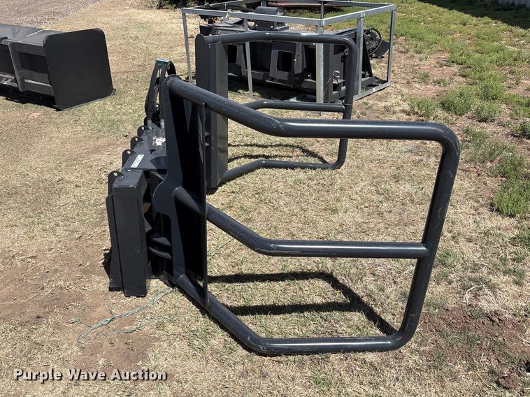 image for item FC2185 2025 Wolverine BSH-12-75D skid steer bale grabber