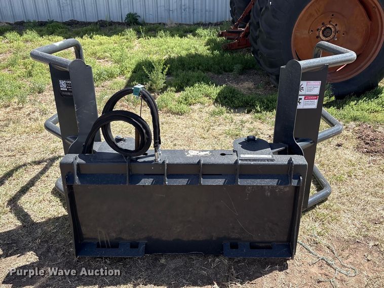 image for item FC2185 2025 Wolverine BSH-12-75D skid steer bale grabber