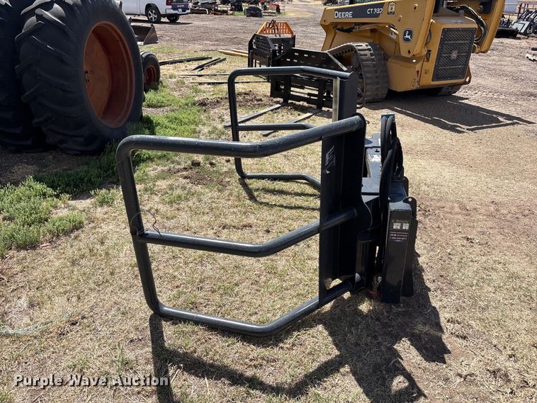 image for item FC2185 2025 Wolverine BSH-12-75D skid steer bale grabber