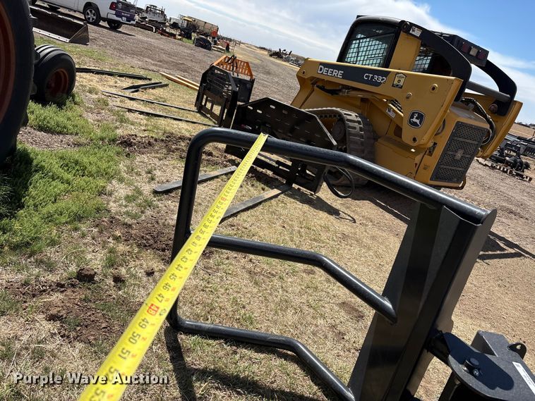 image for item FC2185 2025 Wolverine BSH-12-75D skid steer bale grabber