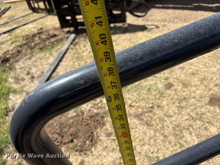 image for item FC2185 2025 Wolverine BSH-12-75D skid steer bale grabber