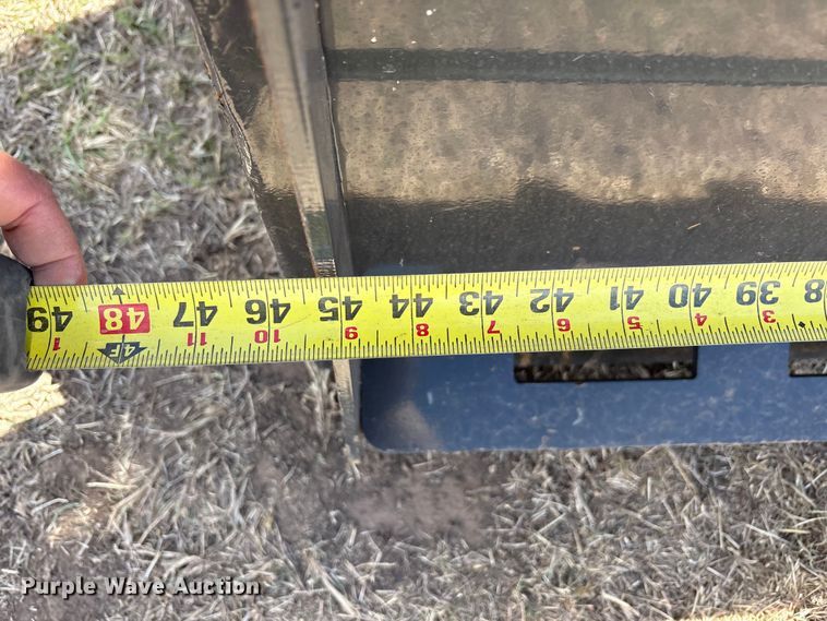 image for item FC2185 2025 Wolverine BSH-12-75D skid steer bale grabber