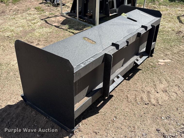 image for item FC2186 skid steer snow pusher