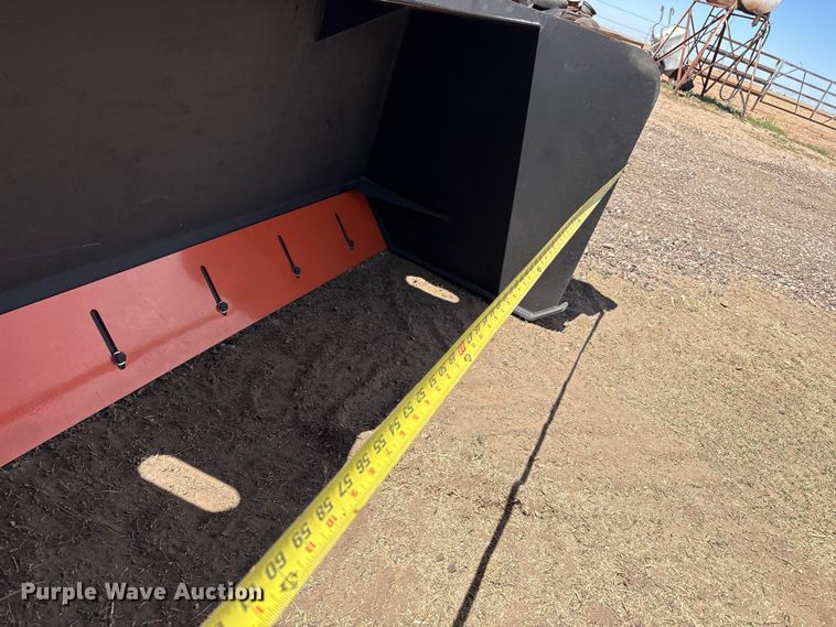 image for item FC2186 skid steer snow pusher