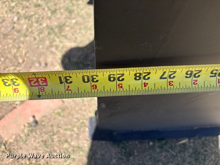 image for item FC2186 skid steer snow pusher