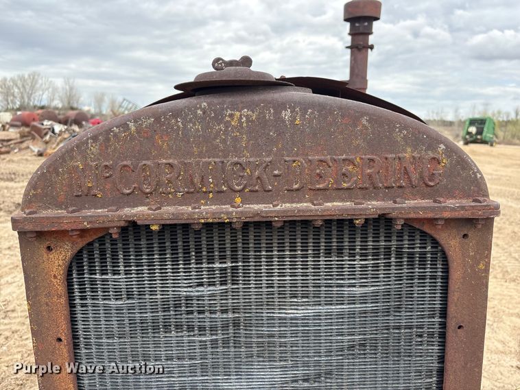 image for item FG2889 McCormick-Deering tractor