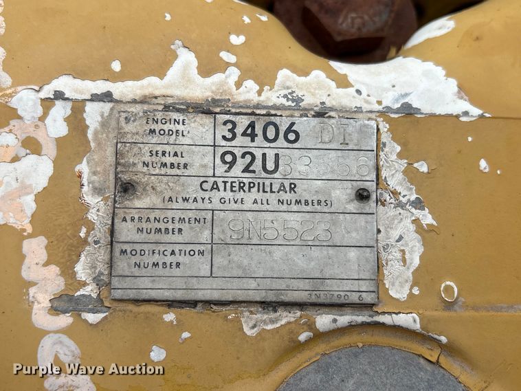 image for item FG2891 Caterpillar 3406DI engine