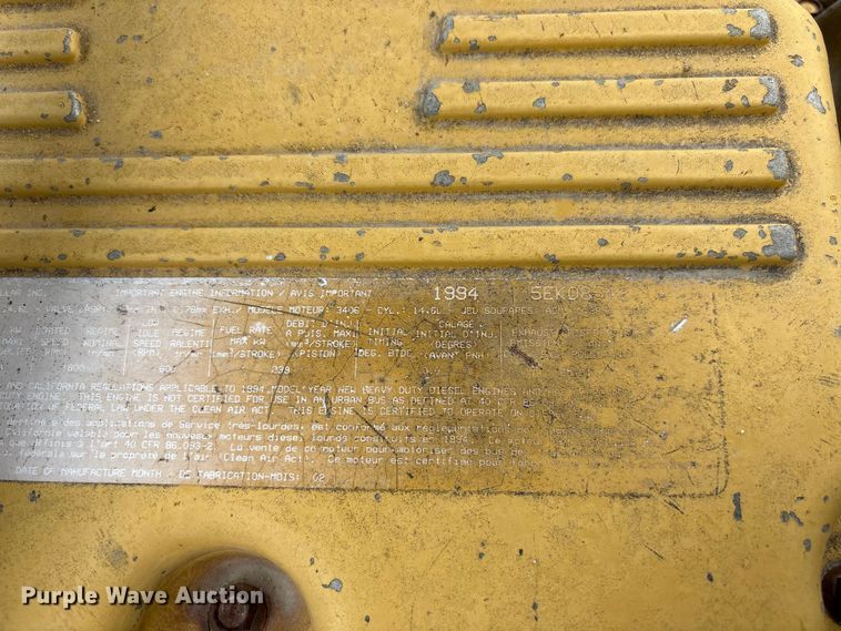 image for item FG2892 1994 Caterpillar 3406E engine
