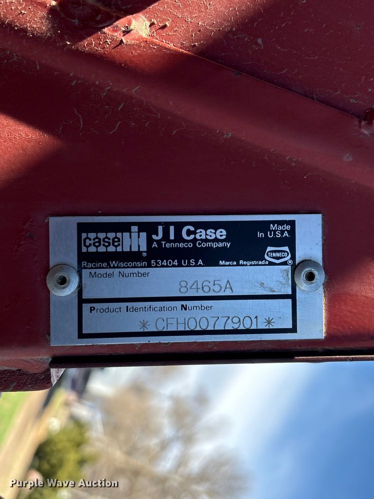 image for item FG2897 Case IH 8465A round baler